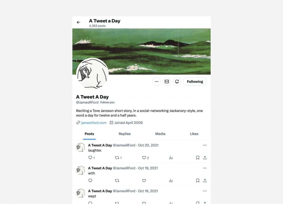 A Tweet a Day