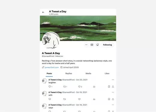 A Tweet a Day
