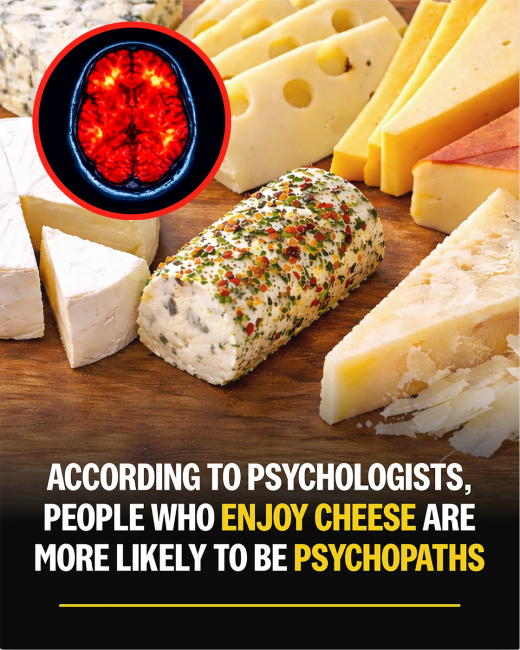 According to psychologists, people who enjoy cheese are more likely to be psychopaths