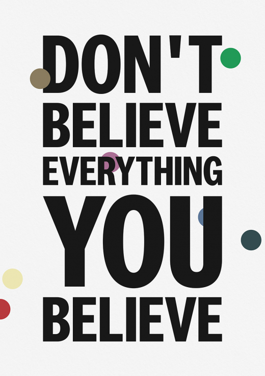 Don't Believe Everything You Believe