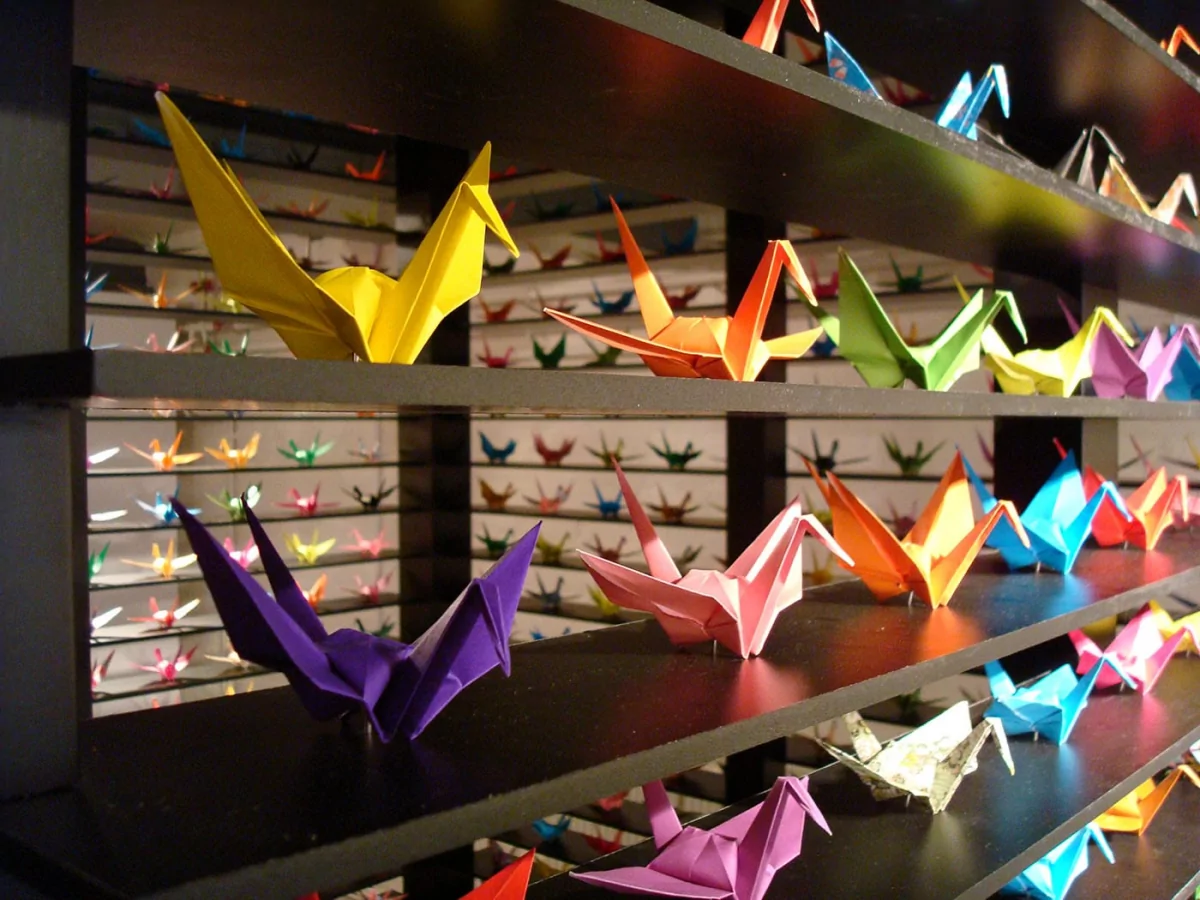 A Thousand Cranes (detail)