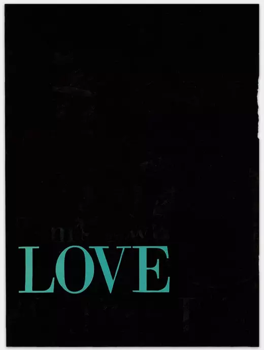 Filled Except for Love (Aqua)