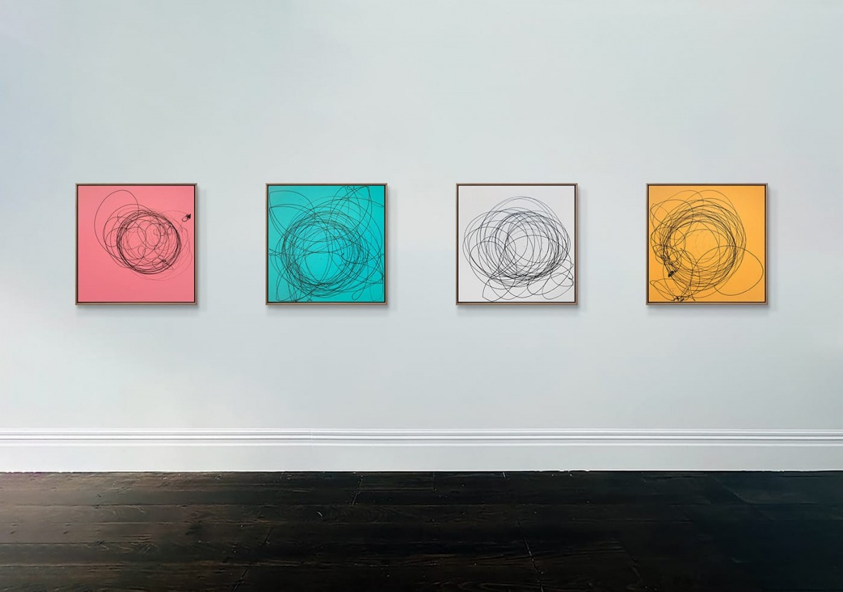 Finitude Drawings (installed)