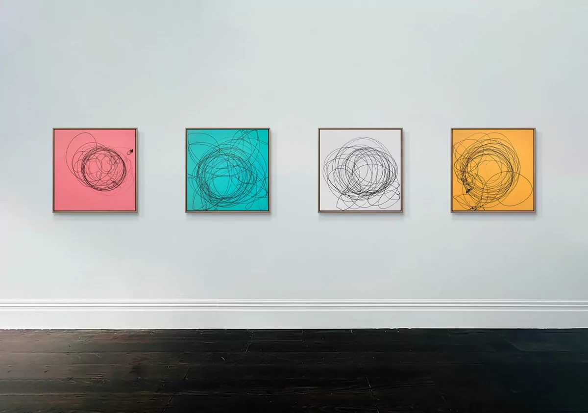 Finitude Drawings (installed)
