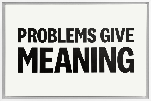 Problems Give Meaning
