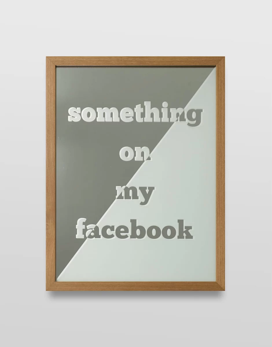 Something on my Facebook