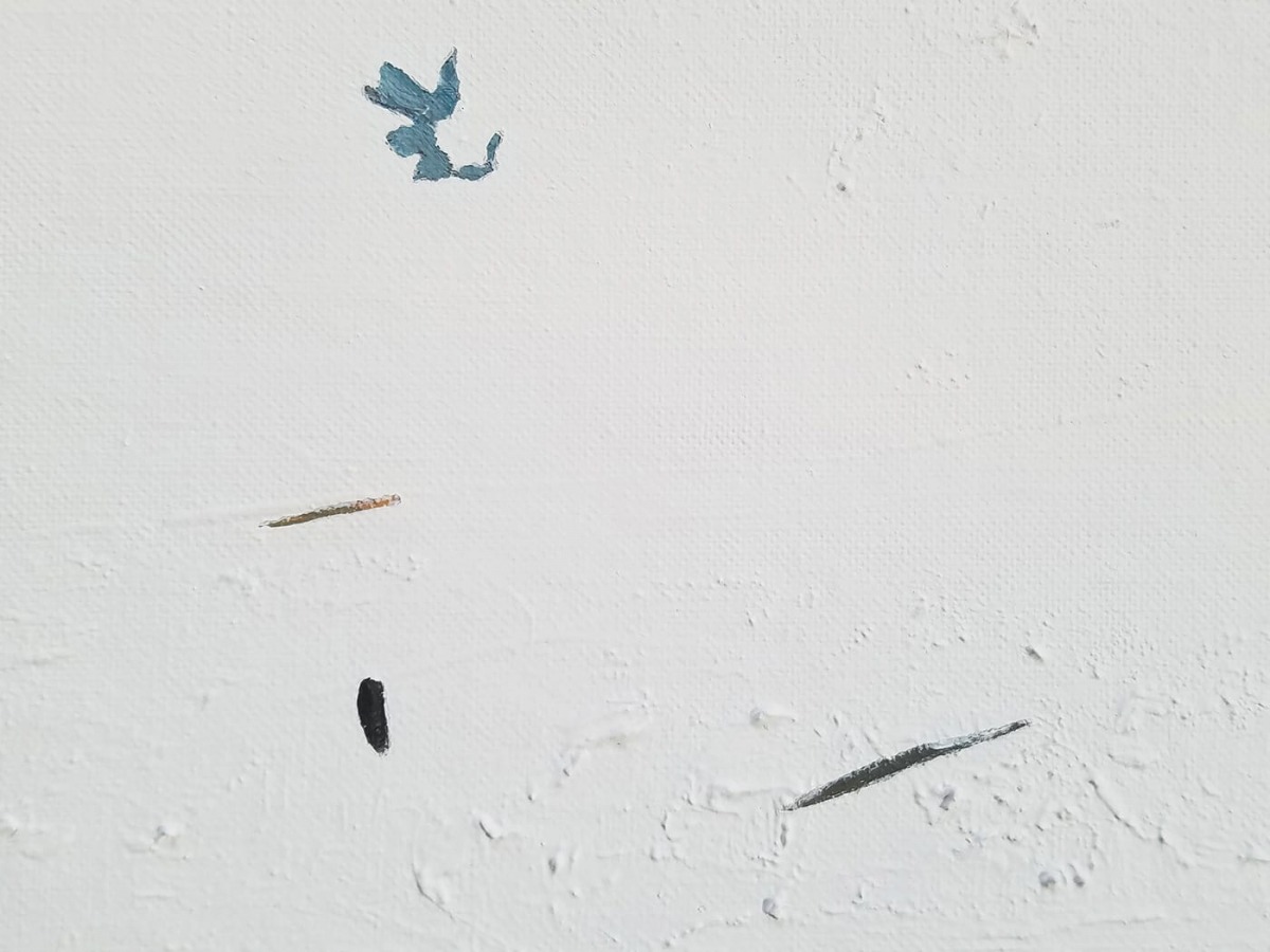 Untitled (painted arrangement #10) (detail)